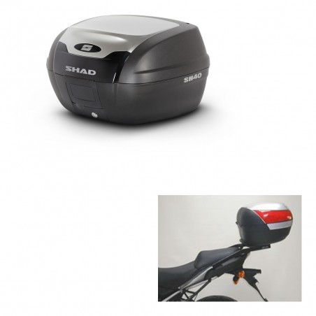 SHAD Baul SH40 ALU + soporte montaje KIT-441277