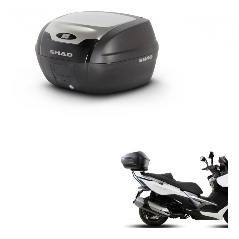 SHAD Baul SH40 ALU + soporte montaje KIT-441278