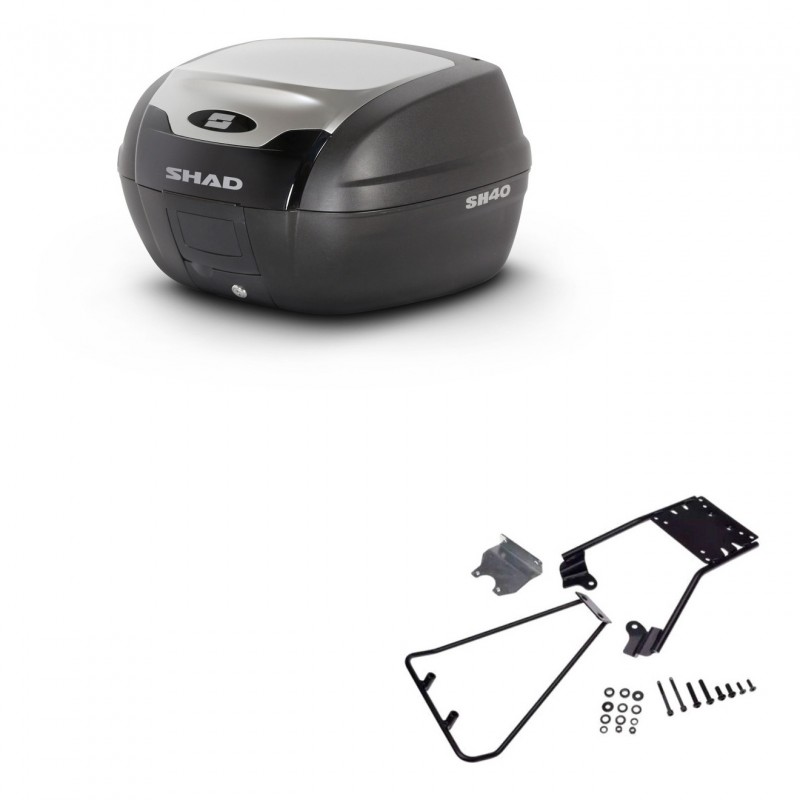 SHAD Baul SH40 ALU + soporte montaje KIT-441294