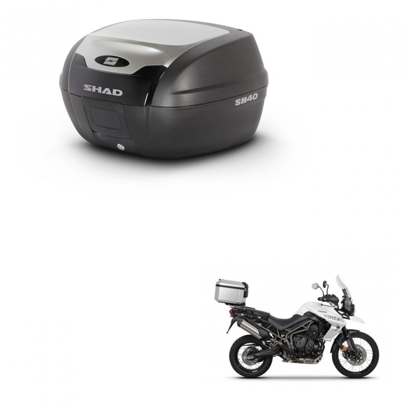 SHAD Baul SH40 ALU + soporte montaje KIT-441300
