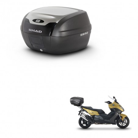 SHAD Baul SH40 ALU + soporte montaje KIT-441301