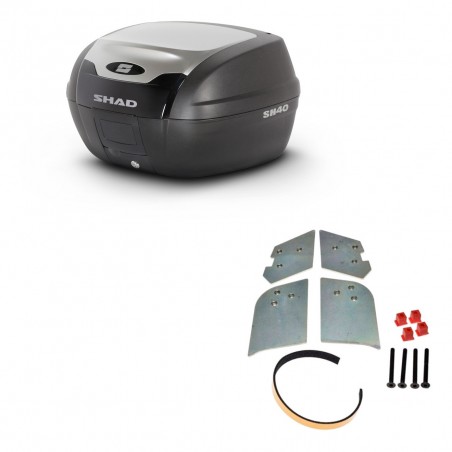 SHAD Baul SH40 ALU + soporte montaje KIT-441307