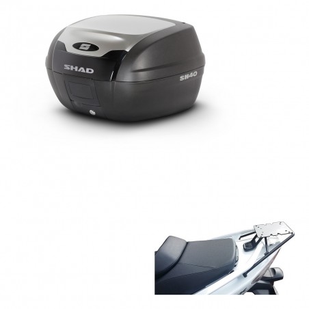 SHAD Baul SH40 ALU + soporte montaje KIT-441318