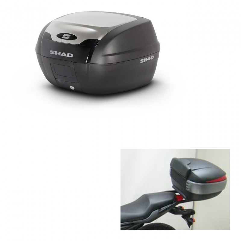 SHAD Baul SH40 ALU + soporte montaje KIT-441320