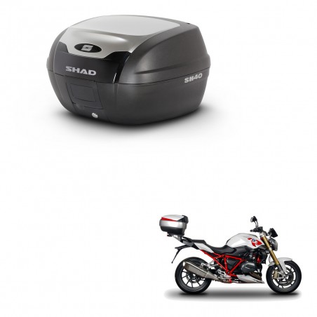 SHAD Baul SH40 ALU + soporte montaje KIT-441325