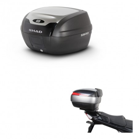 SHAD Baul SH40 ALU + soporte montaje KIT-441346