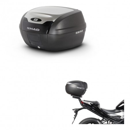 SHAD Baul SH40 ALU + soporte montaje KIT-441348