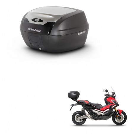 SHAD Baul SH40 ALU + soporte montaje KIT-441354