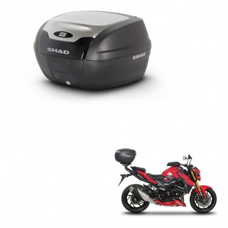 SHAD SH40 ALU trunk + mounting bracket KIT-441360