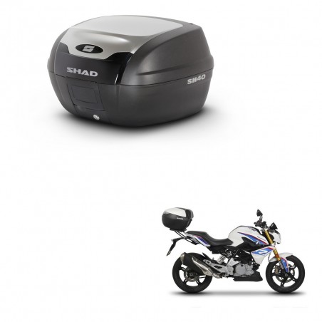 SHAD Baul SH40 ALU + soporte montaje KIT-441365