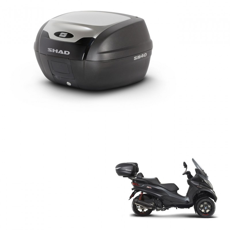 SHAD Baul SH40 ALU + soporte montaje KIT-441373