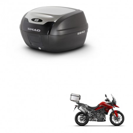 SHAD Baul SH40 ALU + soporte montaje KIT-441407