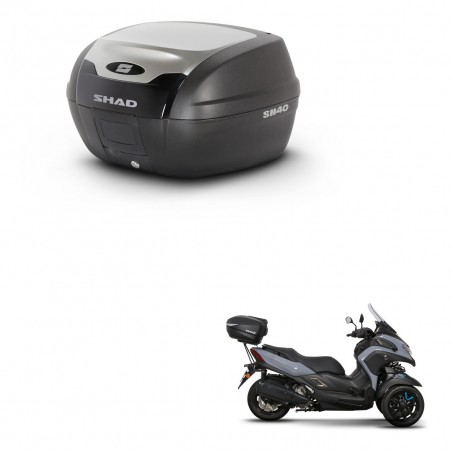 SHAD Baul SH40 ALU + soporte montaje KIT-441413