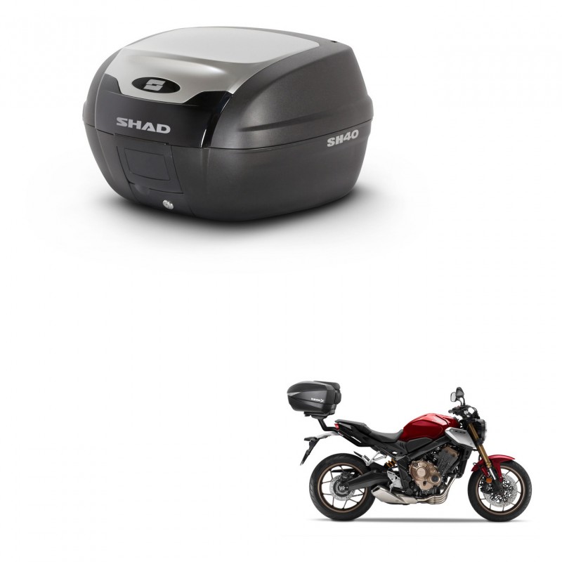 SHAD Baul SH40 ALU + soporte montaje KIT-441416