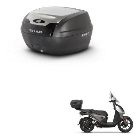 SHAD Baul SH40 ALU + soporte montaje KIT-441418