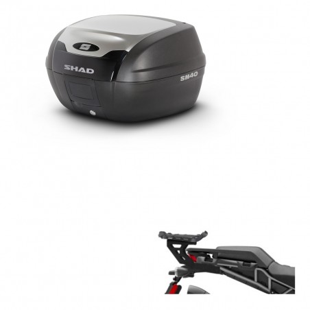 SHAD Baul SH40 ALU + soporte montaje KIT-441425