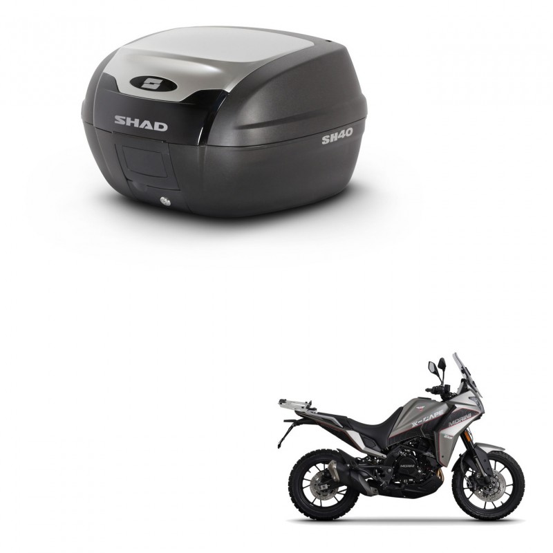 SHAD Baul SH40 ALU + soporte montaje KIT-441426