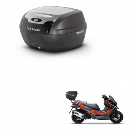SHAD Baul SH40 ALU + soporte montaje KIT-441428