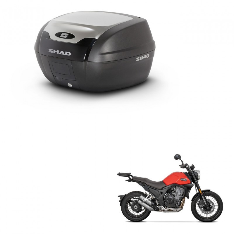 SHAD Baul SH40 ALU + soporte montaje KIT-441437