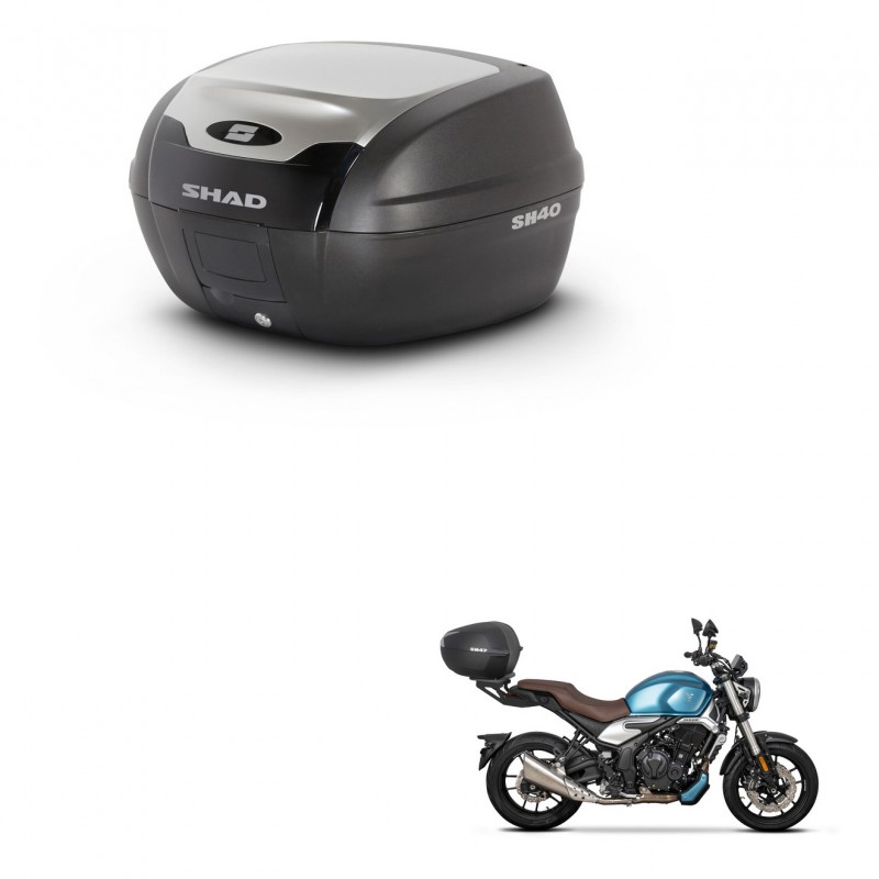 SHAD Baul SH40 ALU + soporte montaje KIT-441447