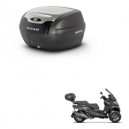 SHAD Baul SH40 ALU + soporte montaje KIT-441449