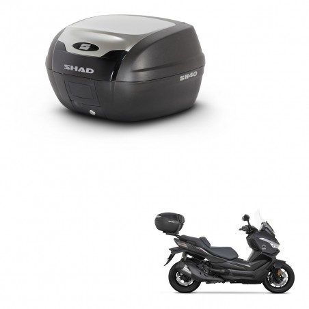 SHAD Baul SH40 ALU + soporte montaje KIT-441450