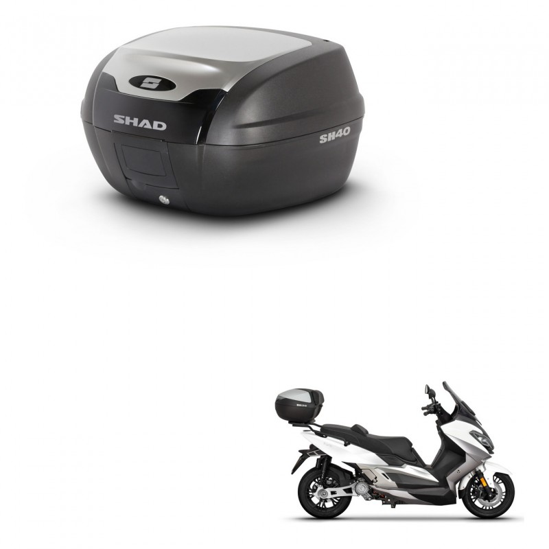 SHAD Baul SH40 ALU + soporte montaje KIT-441451