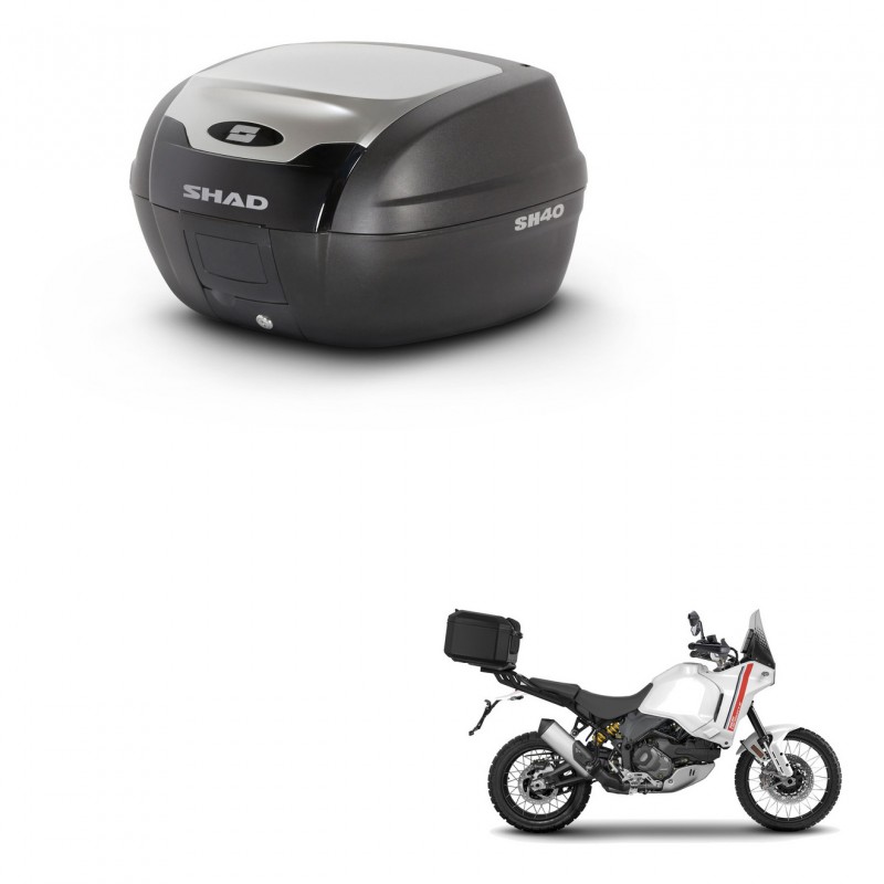 SHAD Baul SH40 ALU + soporte montaje KIT-441454