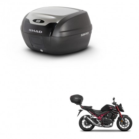 SHAD Baul SH40 ALU + soporte montaje KIT-441455