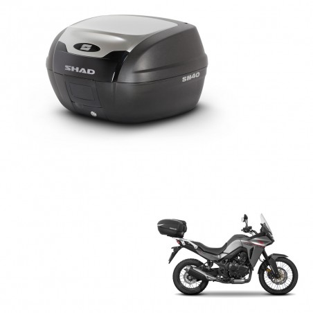 SHAD SH40 ALU trunk + mounting bracket KIT-441456