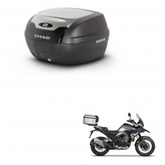 SHAD SH40 ALU trunk + mounting bracket KIT-441458