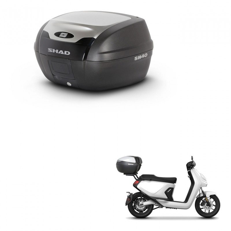 SHAD Baul SH40 ALU + soporte montaje KIT-441459