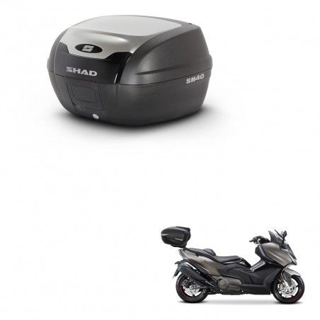 SHAD SH40 ALU trunk + mounting bracket KIT-441468