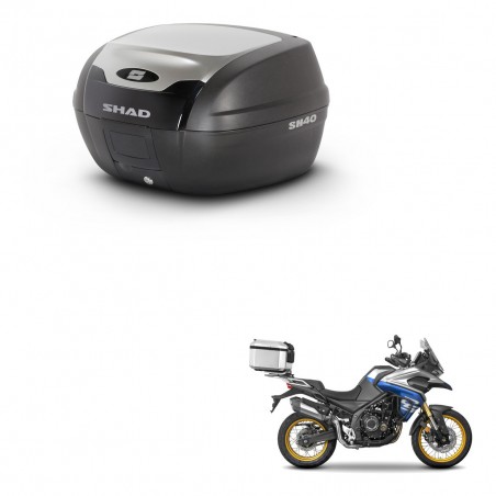 SHAD Baul SH40 ALU + soporte montaje KIT-441473