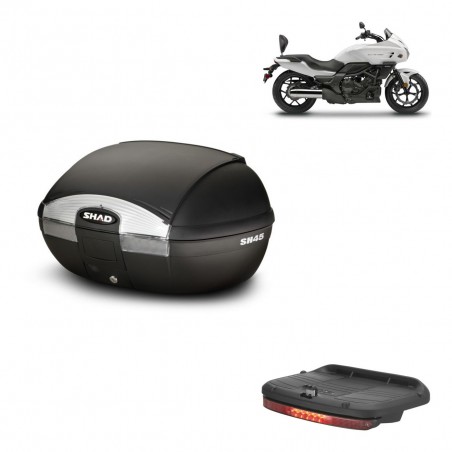 SHAD SH45 trunk + mounting bracket brake light KIT-441484