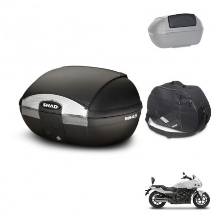 SHAD Baul SH45 + soporte montaje accesorios KIT-441489