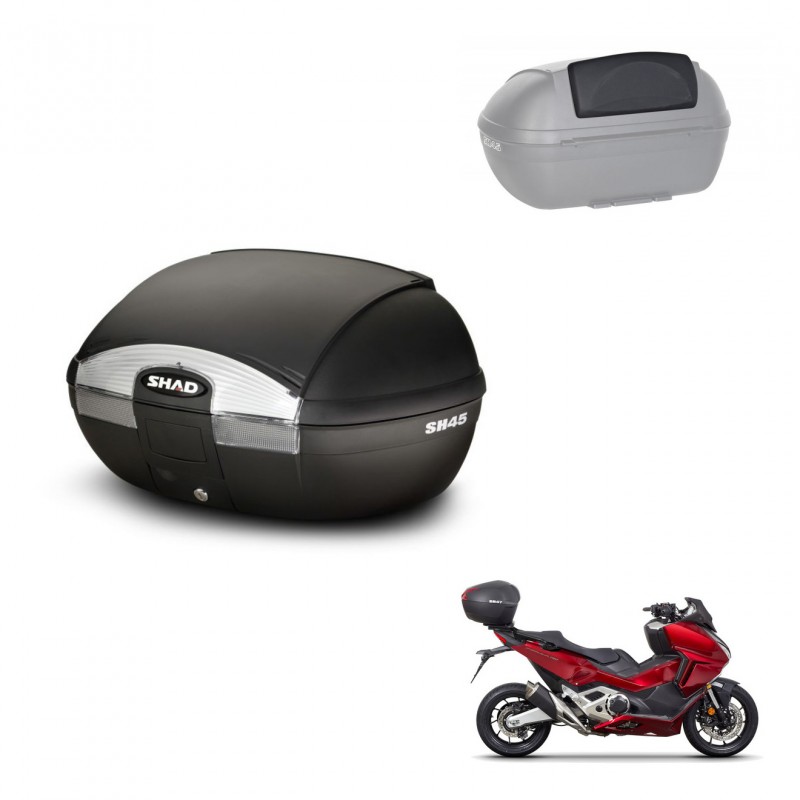 SHAD Baul SH45 + soporte montaje respaldo KIT-441495