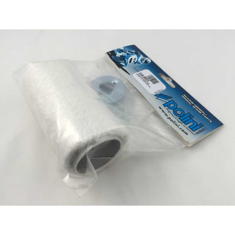 Tube, exhaust silencing polini vespa 50-125  HF141/HF140