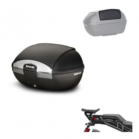 SHAD SH45 trunk + mounting bracket backrest KIT-441503