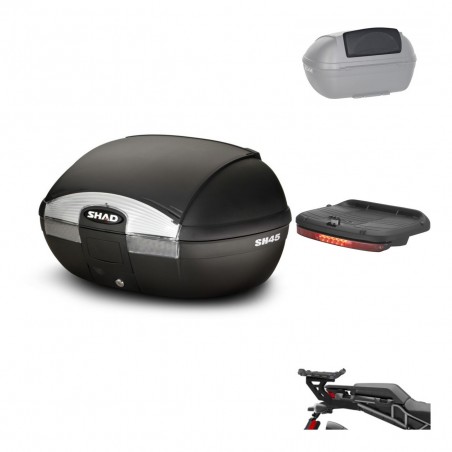 SHAD Baul SH45 + soporte montaje accesorios KIT-441504