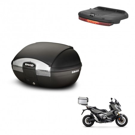 SHAD SH45 trunk + mounting bracket brake light KIT-441516