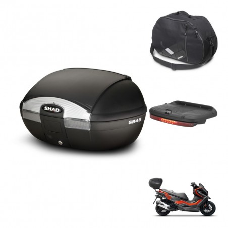 SHAD Baul SH45 + soporte montaje accesorios KIT-441526