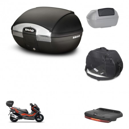 SHAD SH45 trunk + mounting bracket accessories KIT-441530