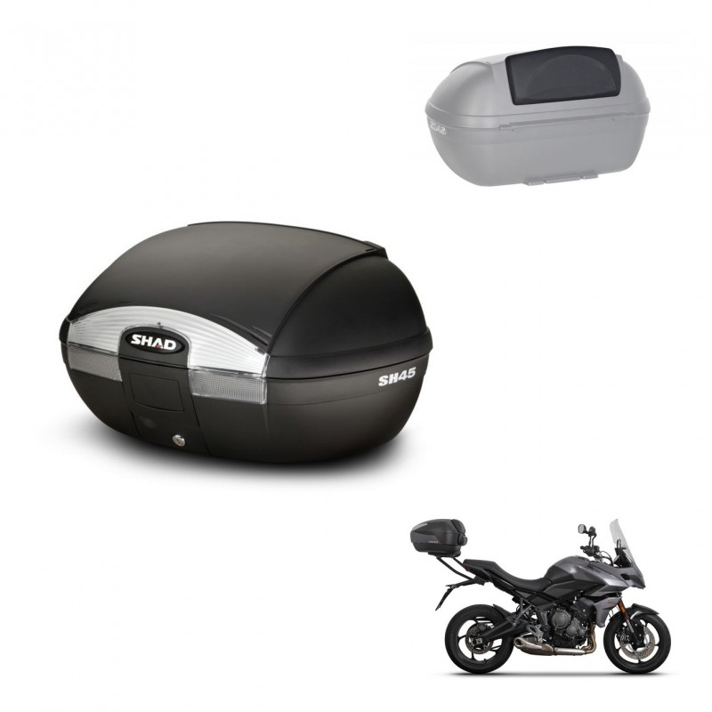 SHAD Baul SH45 + soporte montaje respaldo KIT-441559
