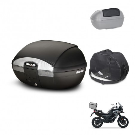 SHAD Baul SH45 + soporte montaje accesorios KIT-441569