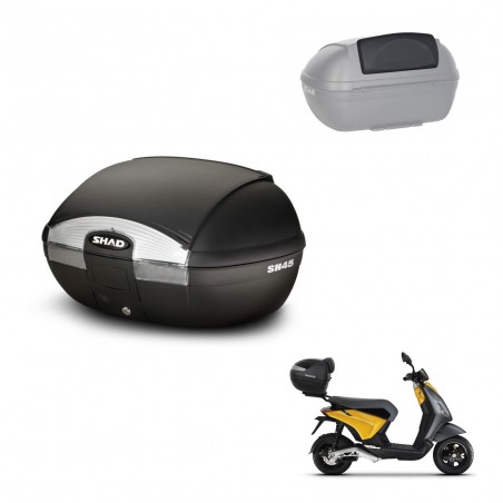 SHAD Baul SH45 + soporte montaje respaldo KIT-441575