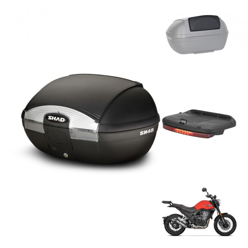 SHAD Baul SH45 + soporte montaje accesorios KIT-441600