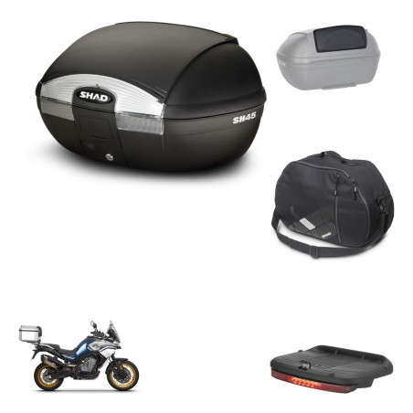 SHAD Baul SH45 + soporte montaje accesorios KIT-441634