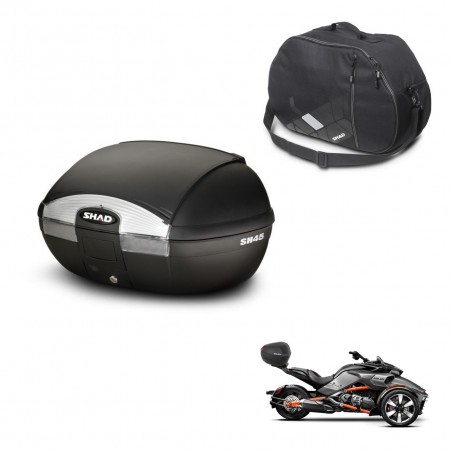 SHAD Baul SH45 + soporte montaje bolsa interna KIT-441637