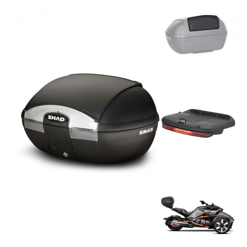 SHAD Baul SH45 + soporte montaje accesorios KIT-441640